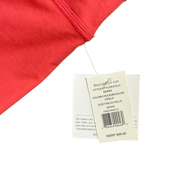 Beyond Yoga Spacedye Medium Legging High Waisted At Your Leisure Midi Coral Glow - Picture 3 of 8